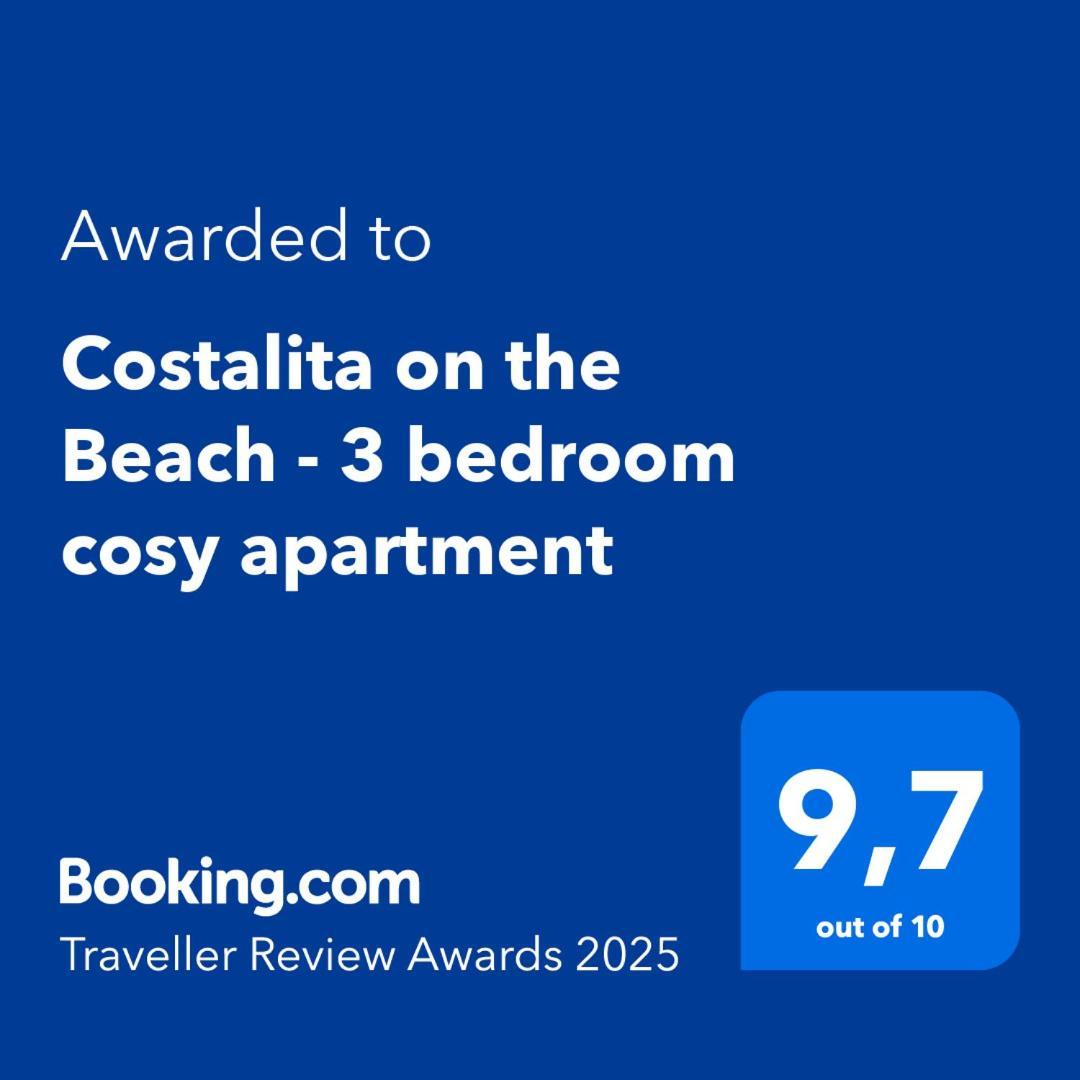 Costalita On The Beach - 3 Bedroom Cosy Apartment Эстепона Экстерьер фото